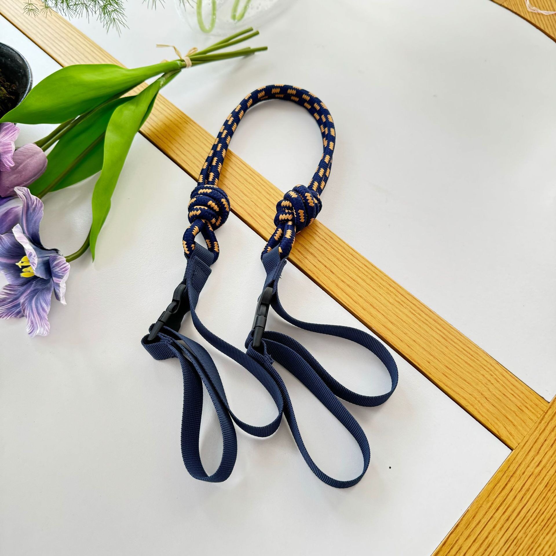 ネイビーブルーのショルダーストラップ[フルサイズ共通]