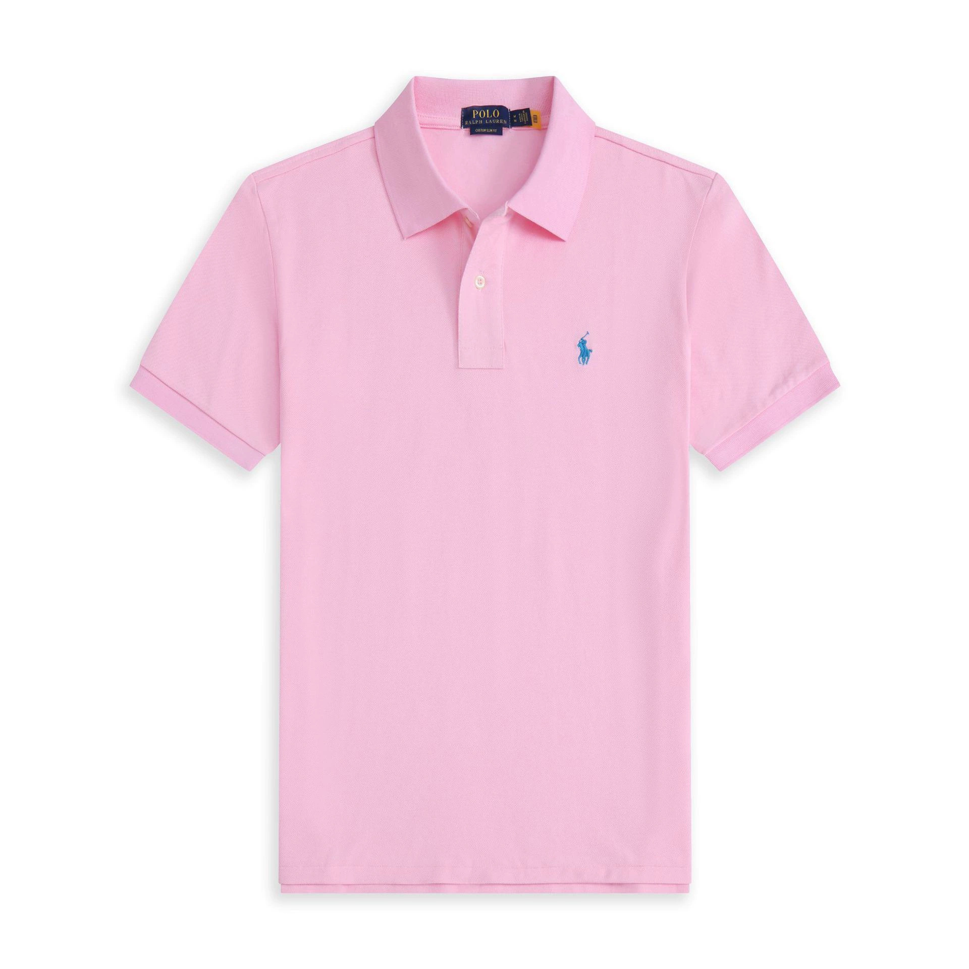 POLO 半袖【ピンクブルーレーベル】