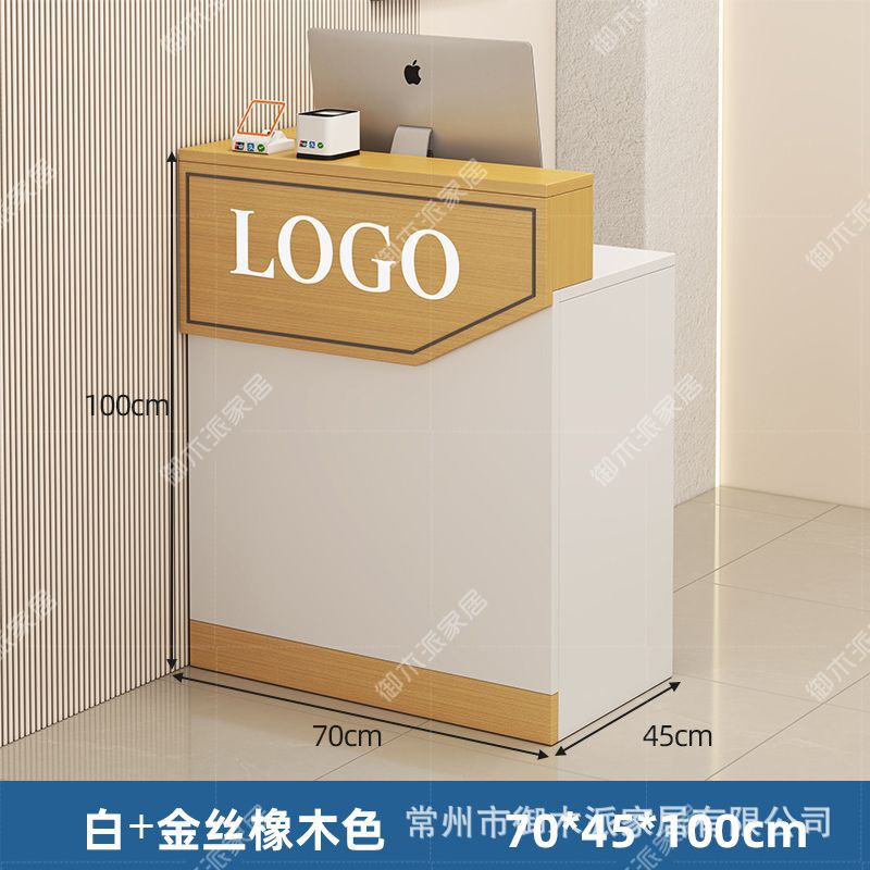 パストラルオーク色+ホワイトキャビネット-70cm【右コーナー】