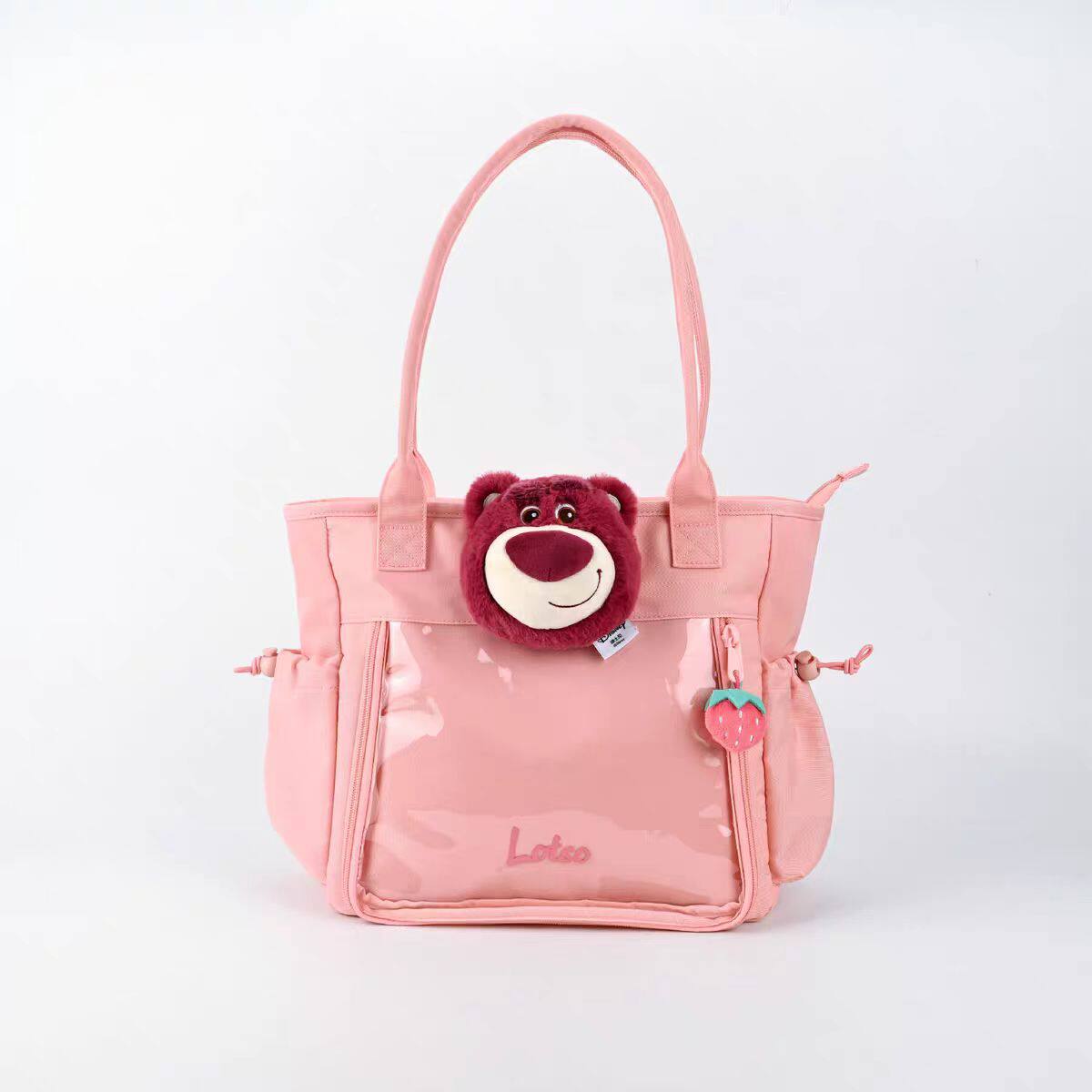 ピクサーのストロベリーベアのかわいいベビーバッグ