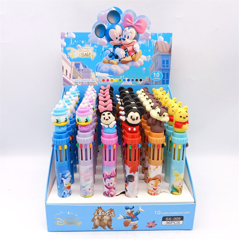 SX-009 ディズニー 10色ボールペン【単品価格】