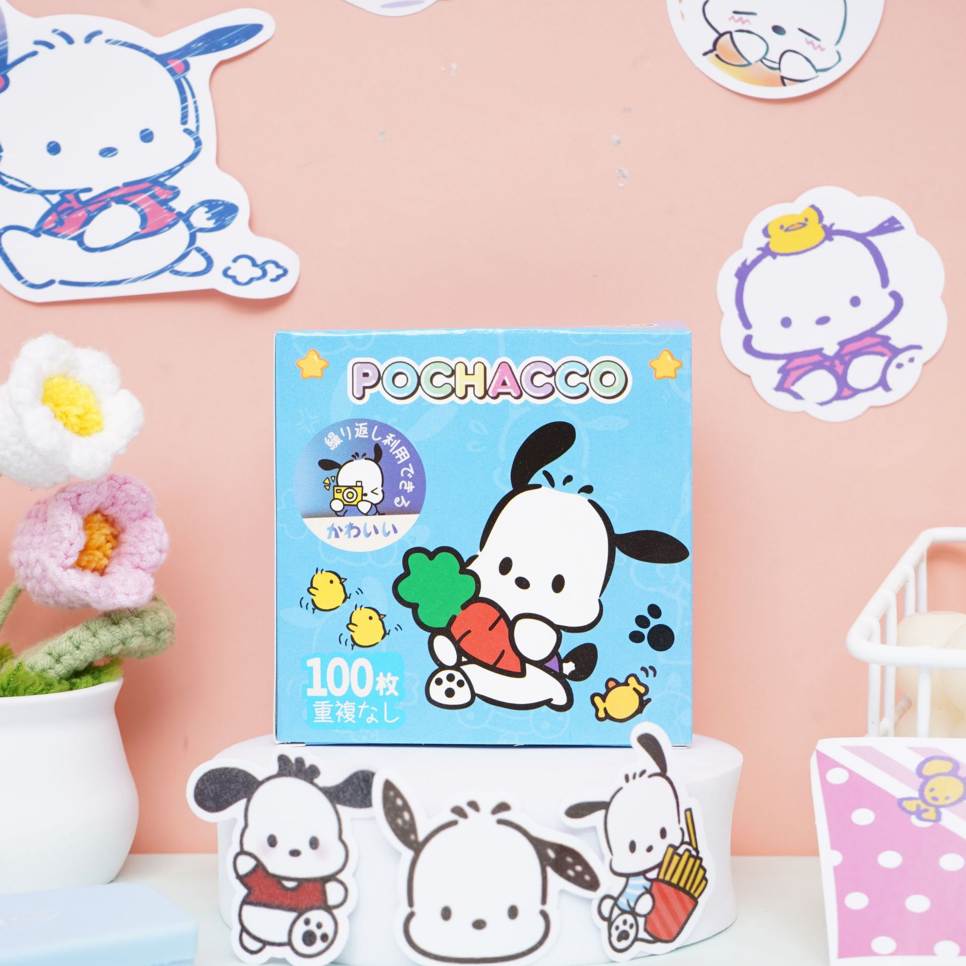 ポチャッコ ステッカー ギフトボックス