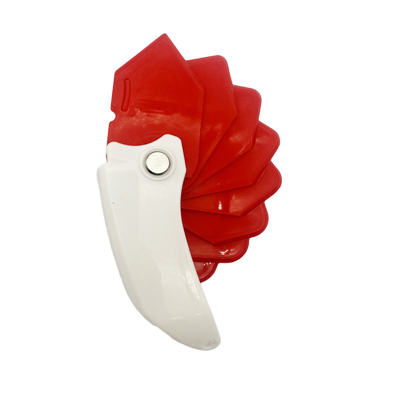 赤い折りたたみ式スキージ