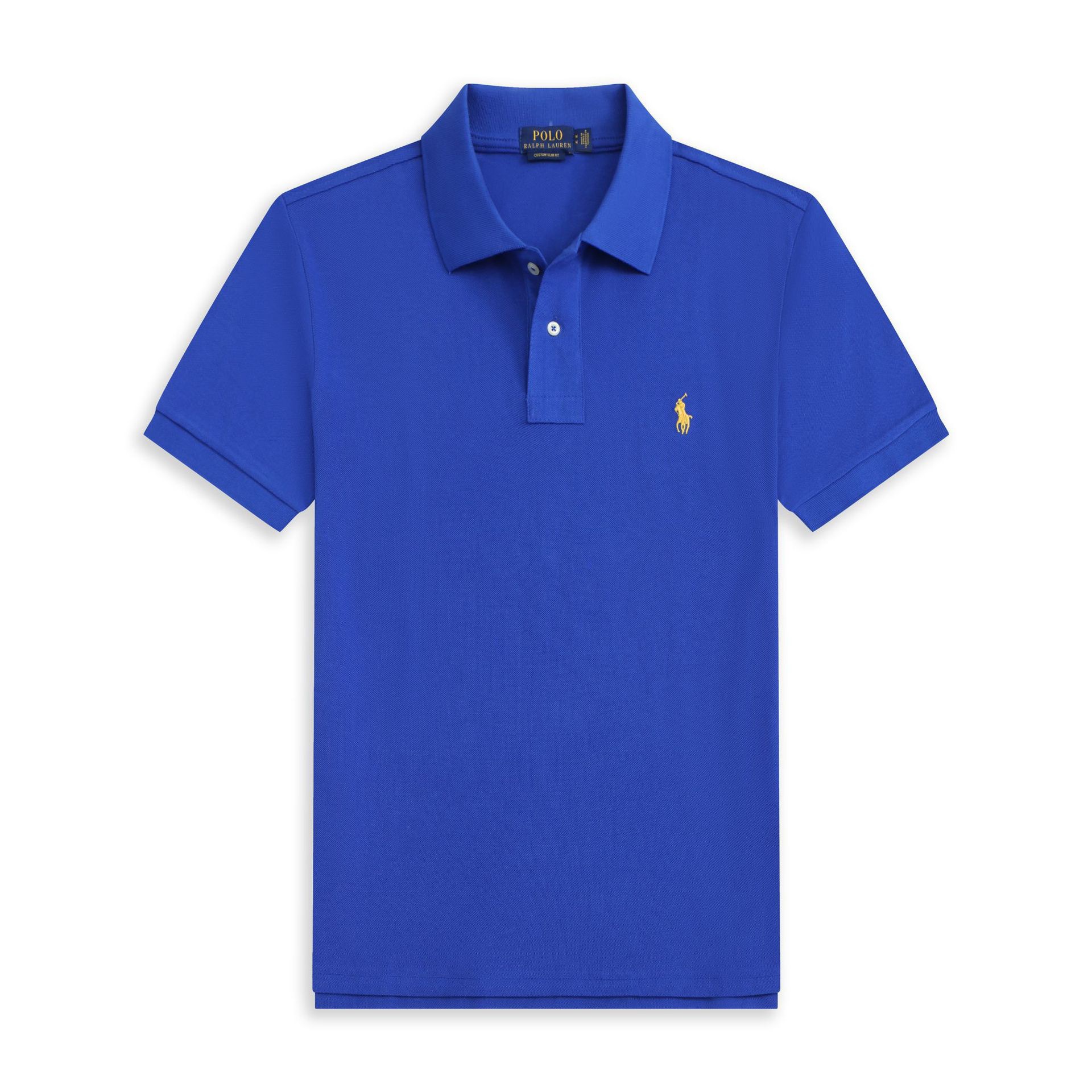 POLO 半袖【ブルーイエローレーベル】