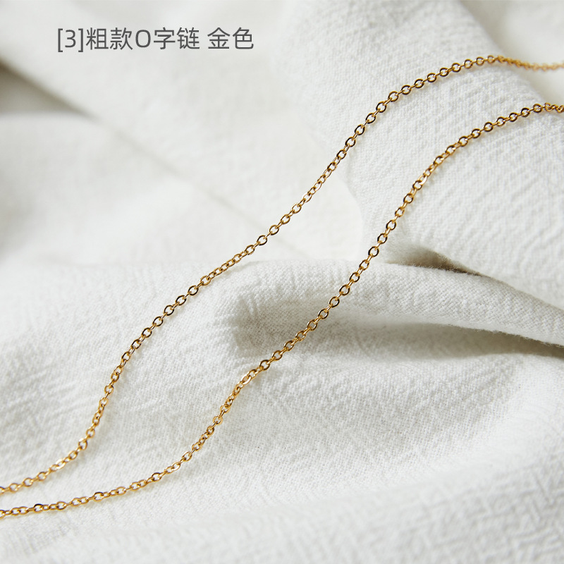 [3]粗金o字鎖金色45センチ