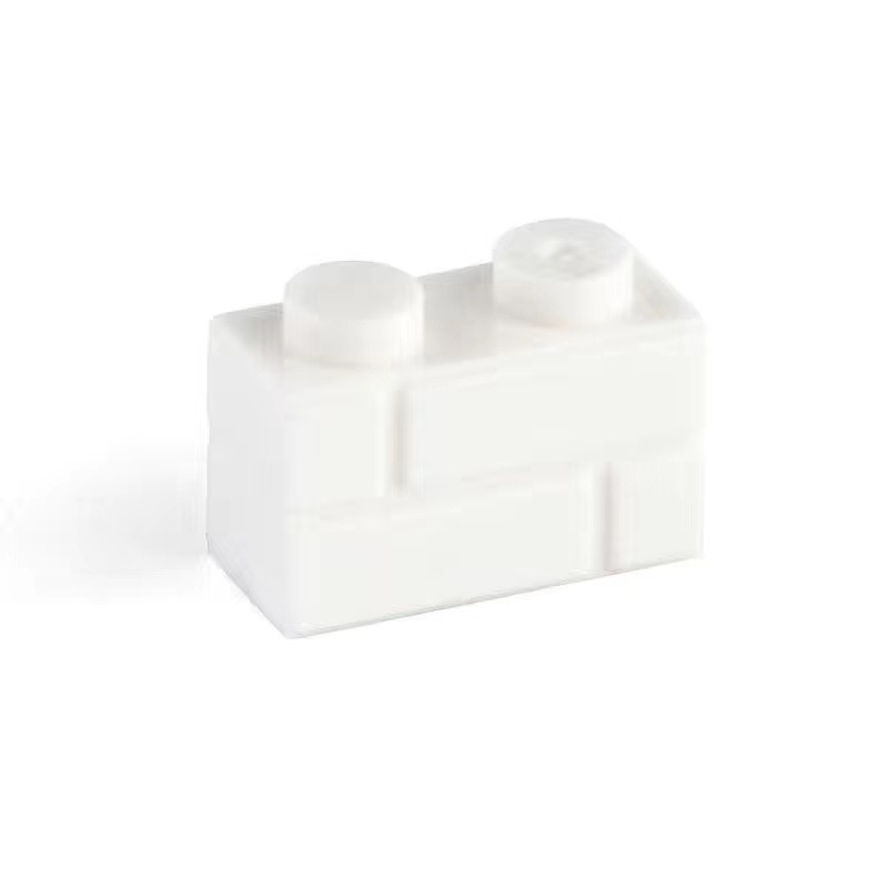 【ホワイト98283】1*2壁レンガ1キロ