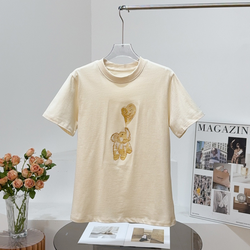 DZ3 カラー リトルエレファント Tシャツ グースイエロー [同じスタイル、同じ品質]