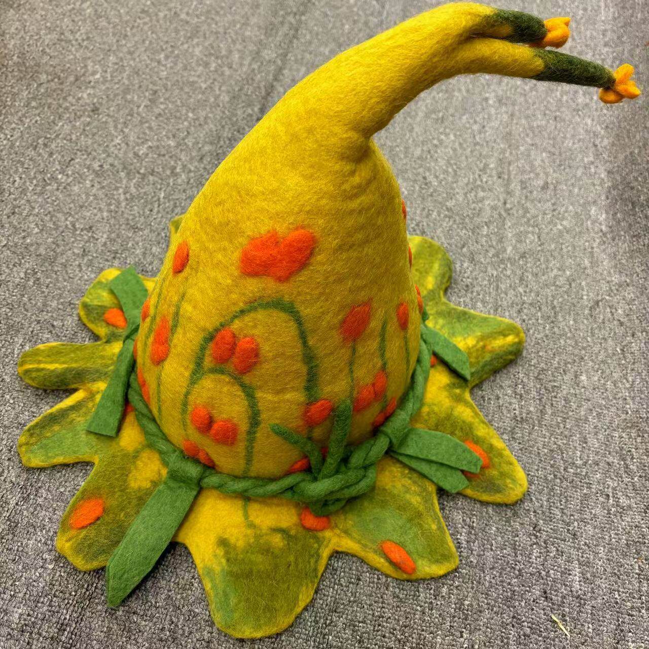 花の妖精のエルフの帽子