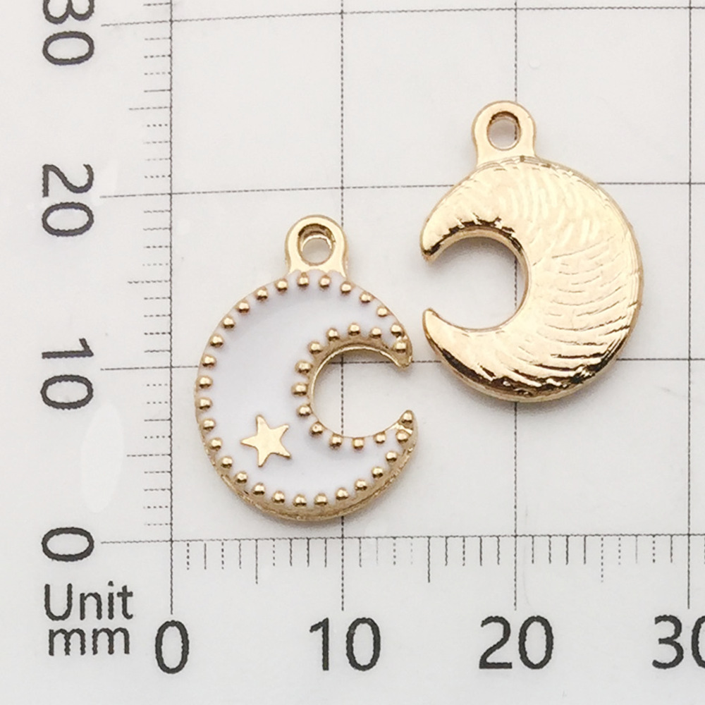 油が滴る白い月 1 個-0.4g-12*16mm-9959