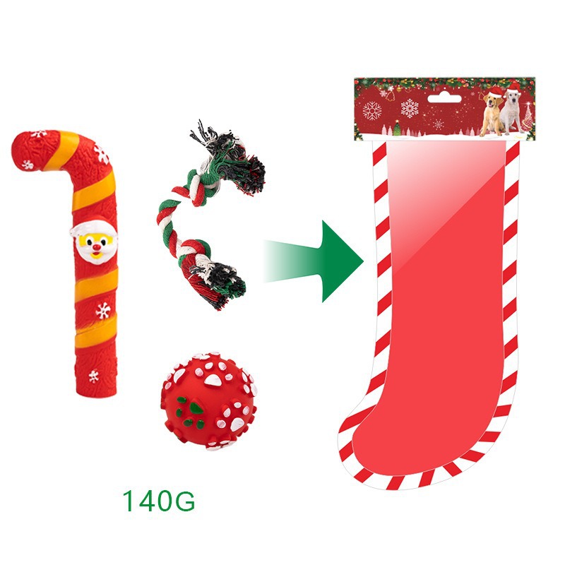 4号ギフトバッグセット【足跡ボールかじりひも杖】