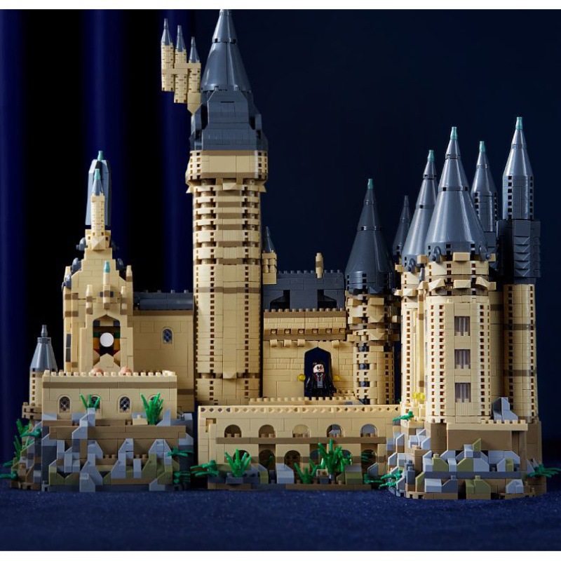 小さなホグワーツ魔法城 3888 粒子 + ツール [ライトボードなし]