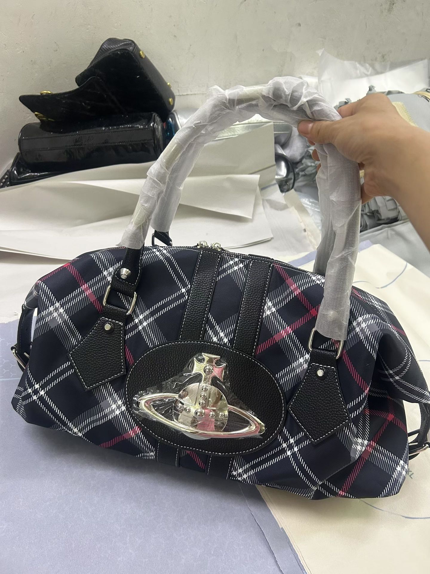 黒のストライプ