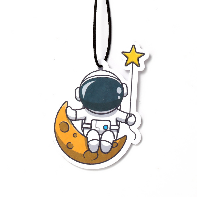 星を摘む宇宙飛行士-青い風鈴