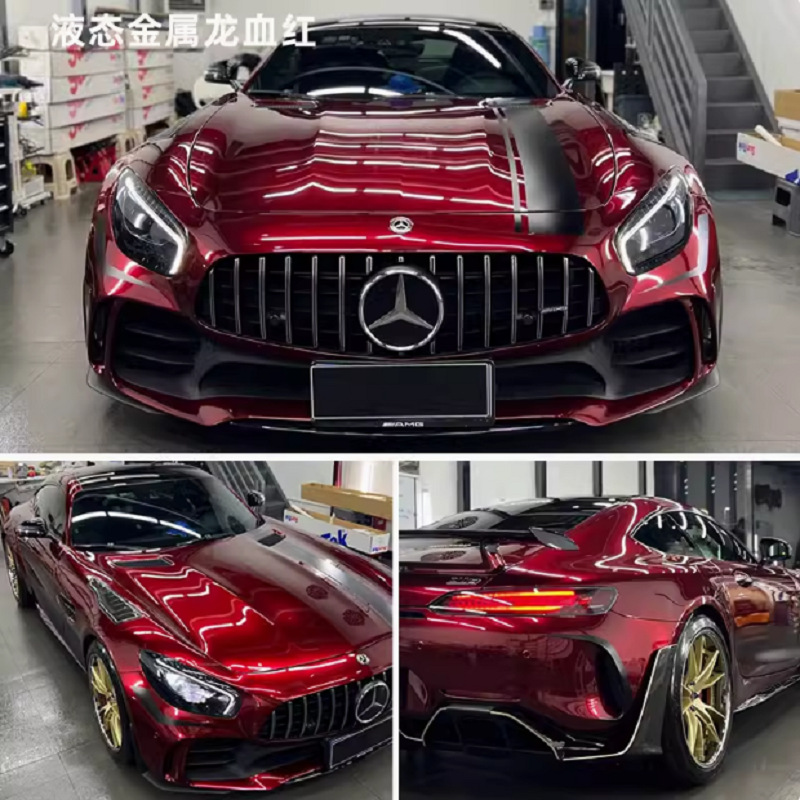 PET液体金属ドラゴンブラッドレッド