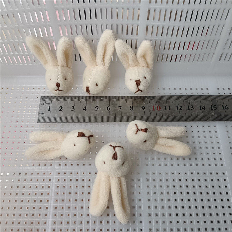 3cm白うさぎの頭