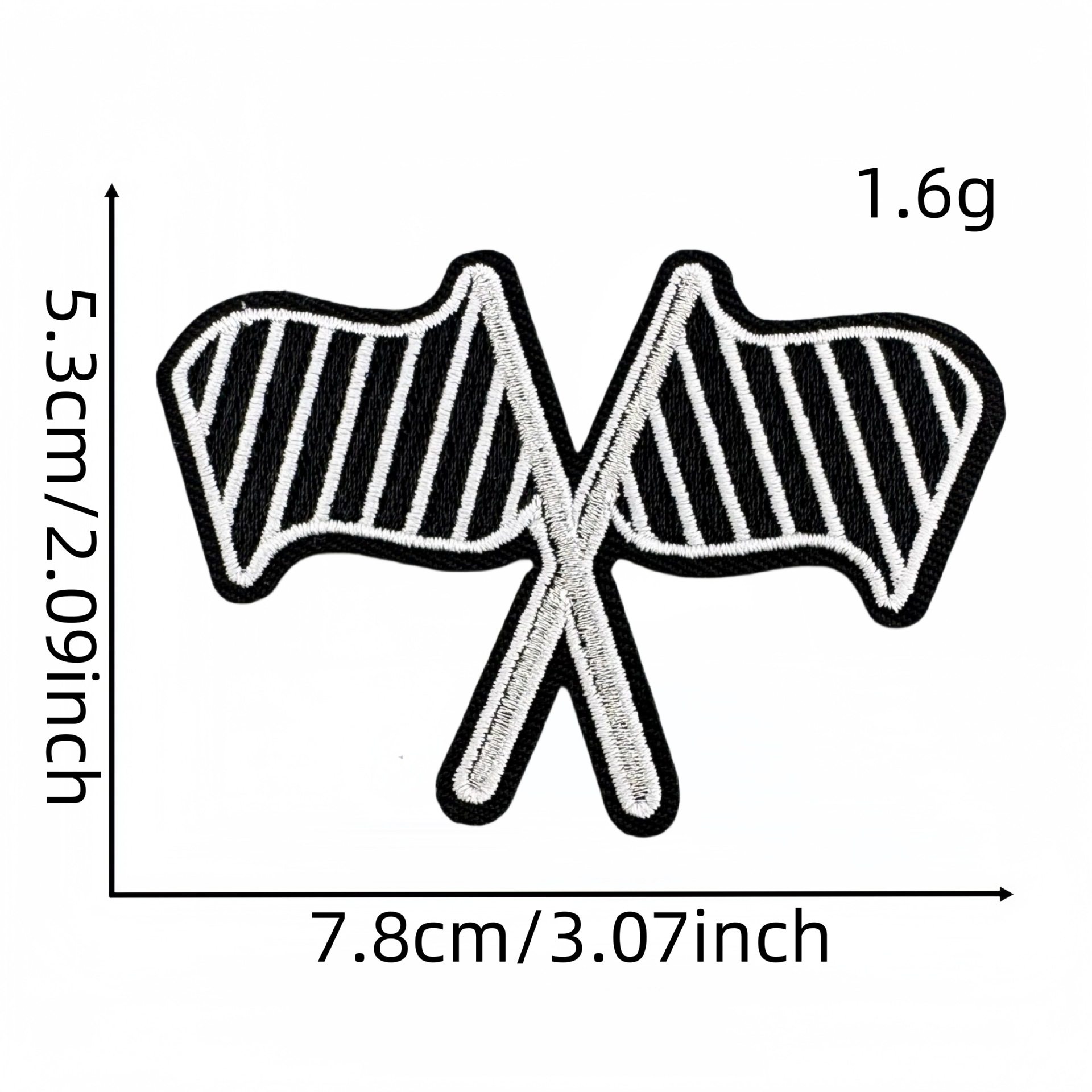 トレンドの英語布ステッカー 25#