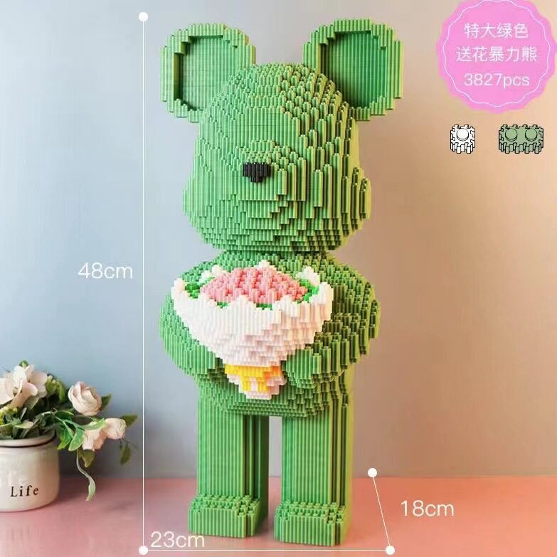 緑抱花暴力クマ