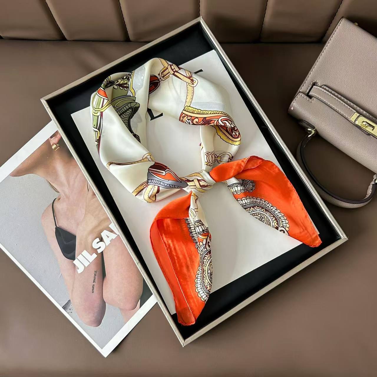 サドルレザーバックル