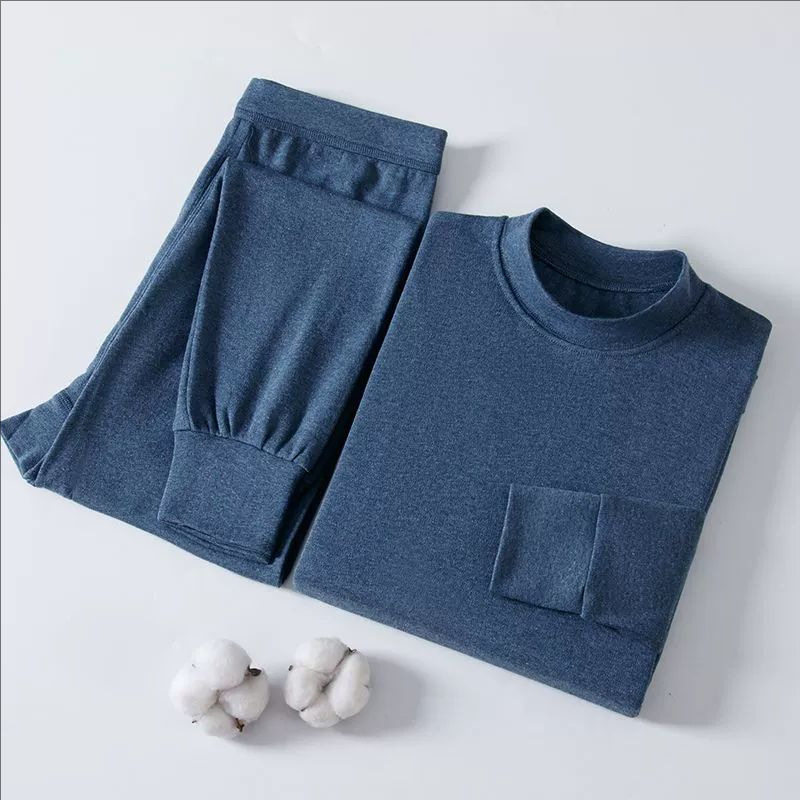 ミドルカラー ブルーグレー