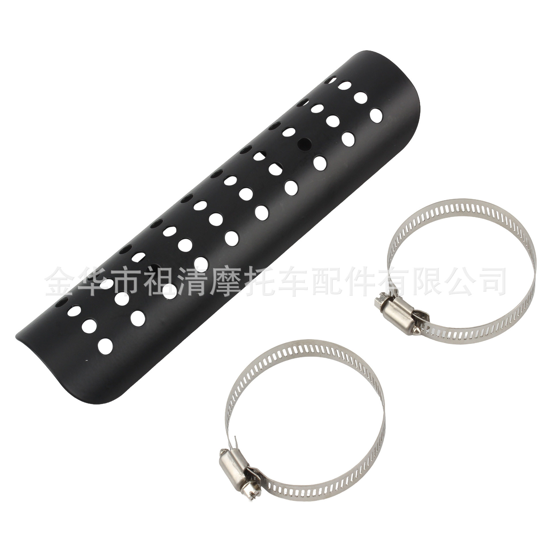 排気パーマ防止カバー-黒2-7cm