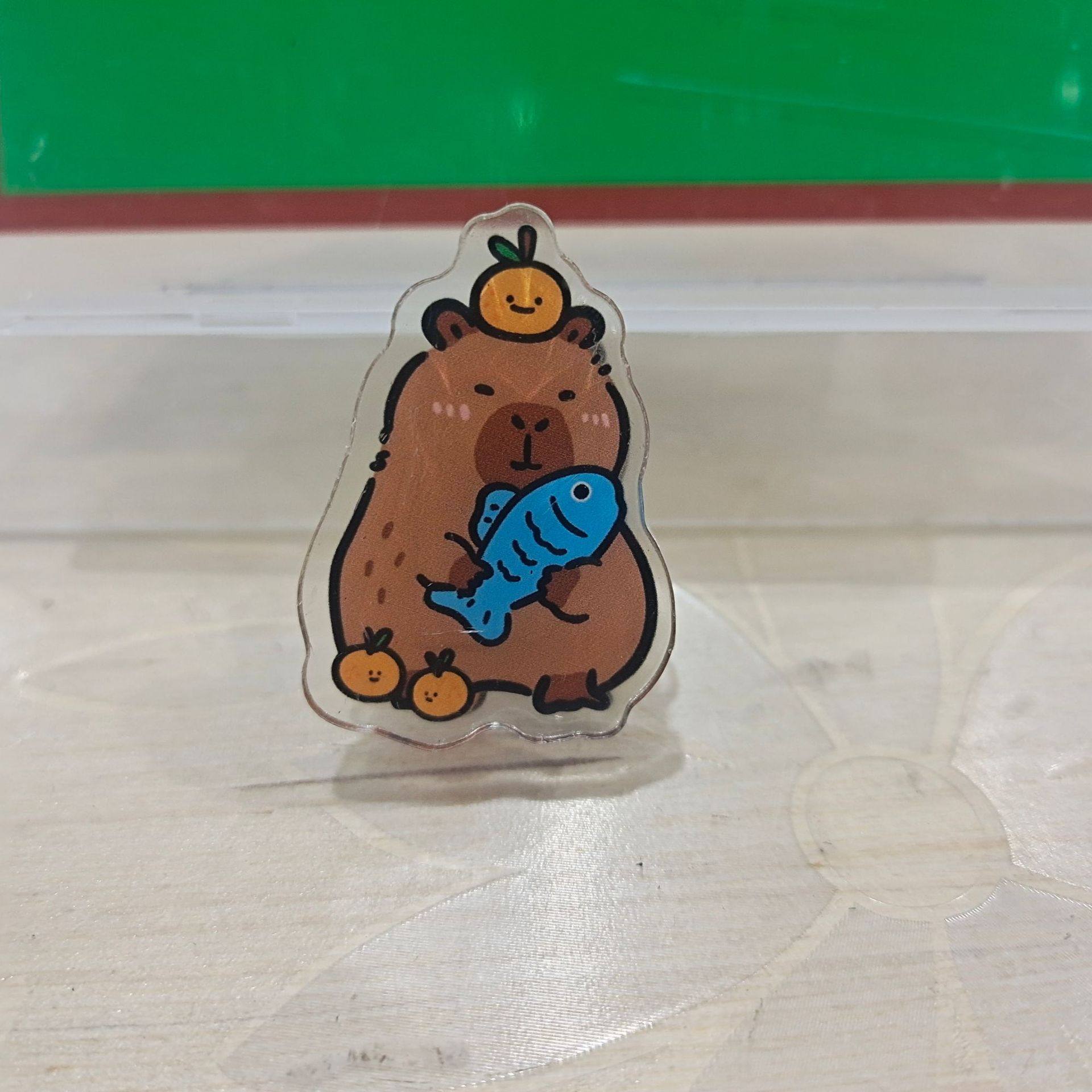 【小魚カピバラ】クリップ