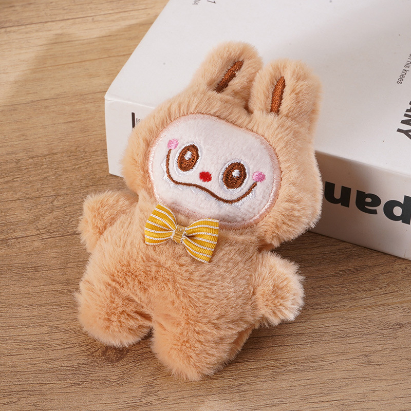 ラブブ＋蝶ネクタイ ライトブラウン（ペンダントなし）