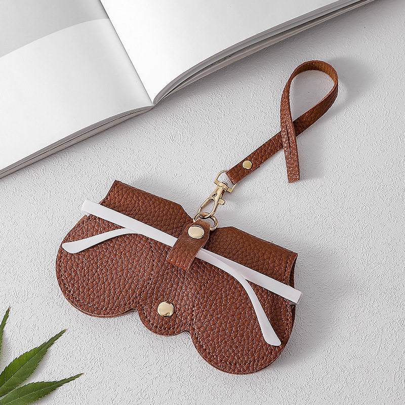 携帯用ミラーバッグ【ブラウン】