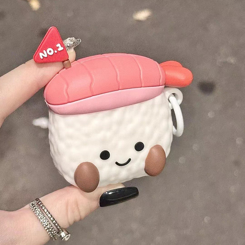 カラビナ付き寿司フィギュア