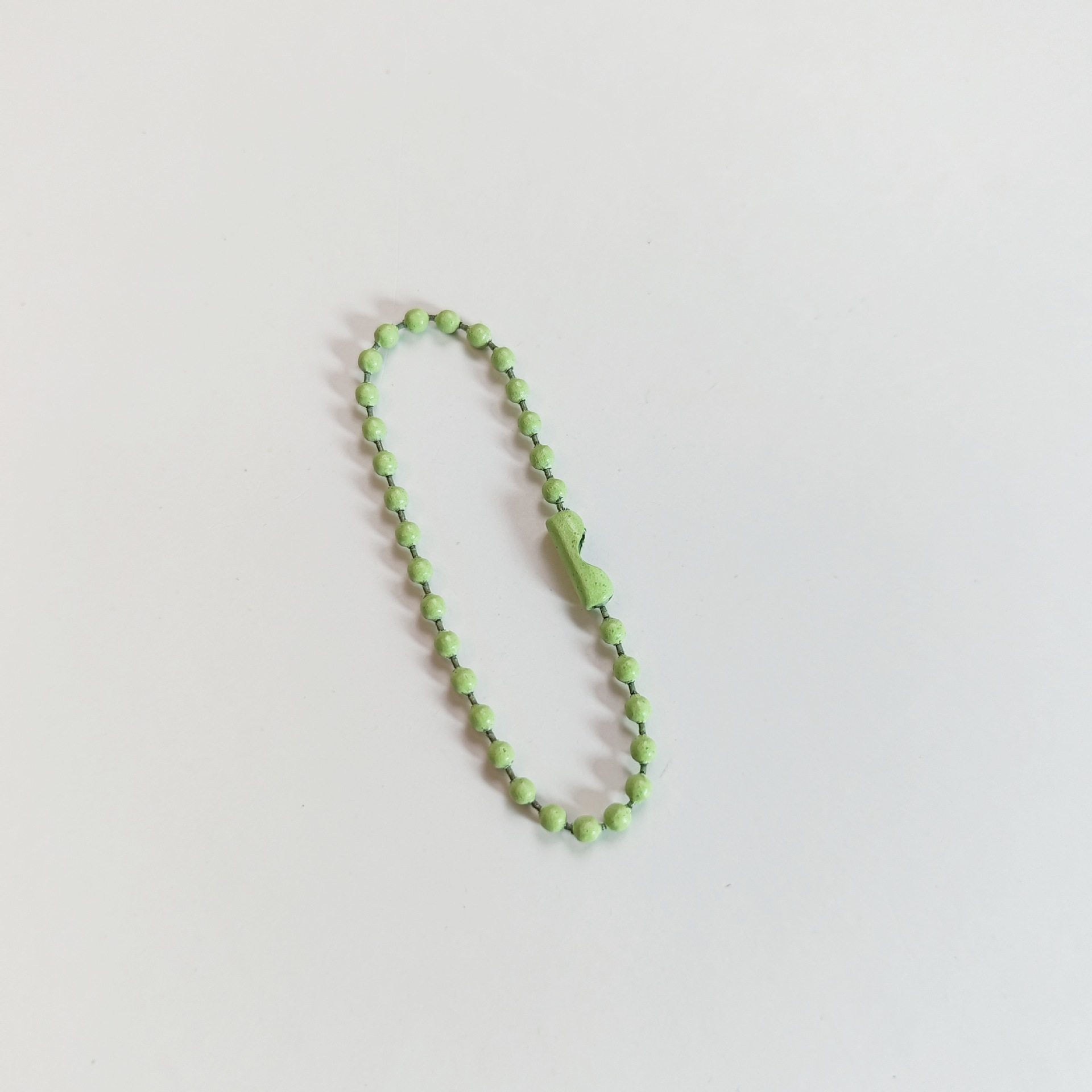 グリーンウェーブビーズチェーン(12cm)