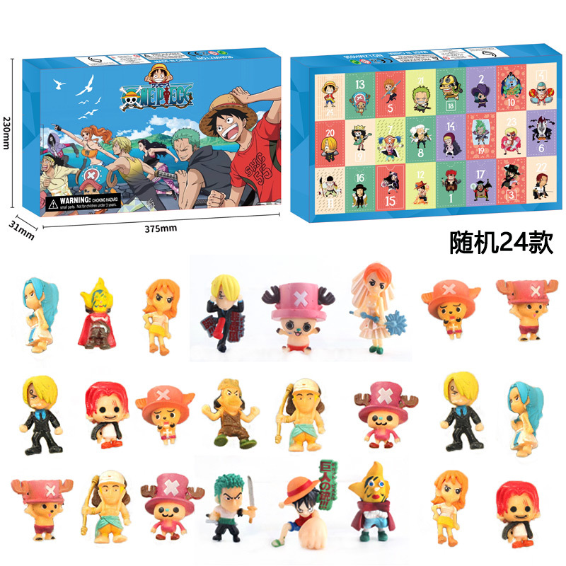 ワンピース 24ピース ブラインドボックス ドローイングセット