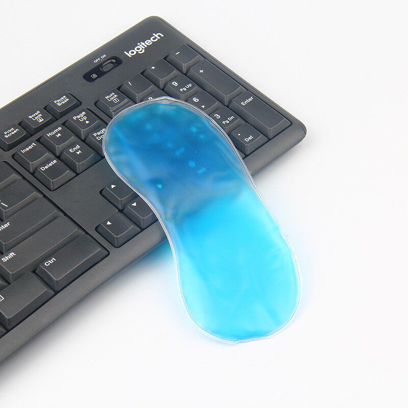 18.5/8センチの厚い氷袋-青