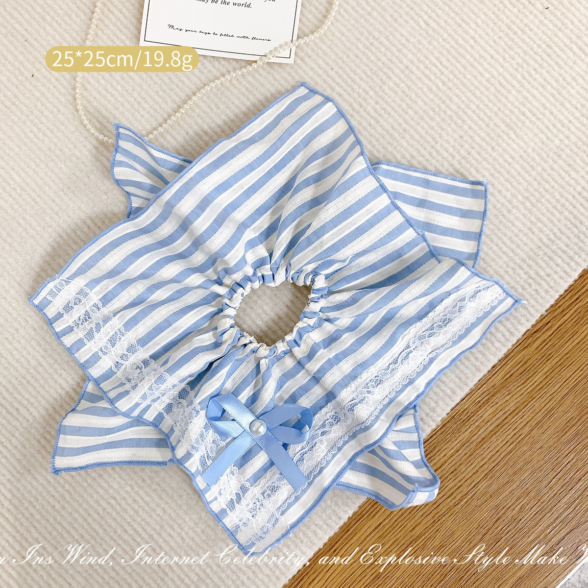 ラインブルー六角形