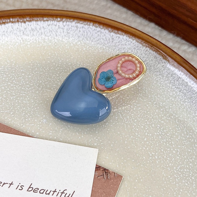 流砂ブルーハートドライ花