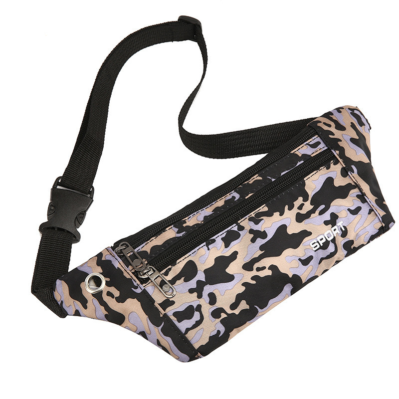 迷彩片ブラウン