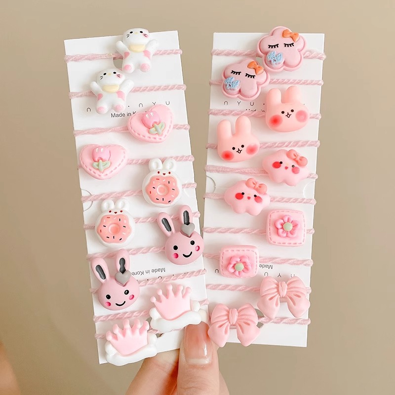2#かわいいピンクのウサギのスーツ