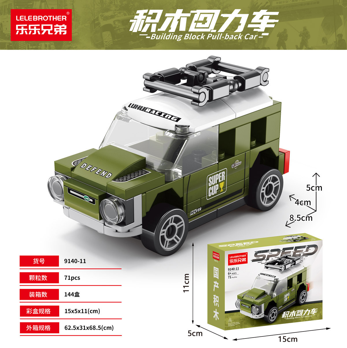 ルー・フー・プルバックカー 71 パーティクル