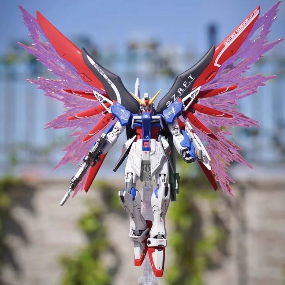 新しい運命 + 武器 + 飛行光の翼 () - 単体組み立てランダムモデル - 無料ステッカー
