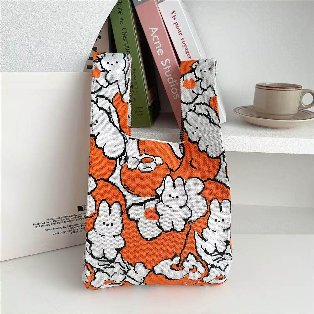 【ベストバッグ】オレンジマンウサギ