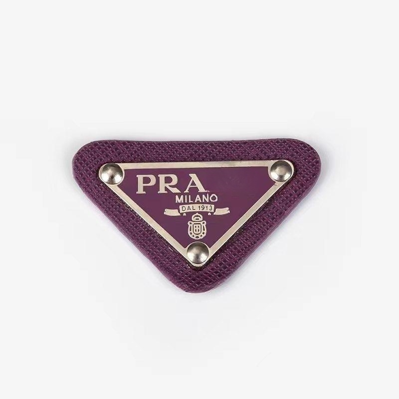 ダークパープル[シルバー] 糊または縫製 4.8×3cm