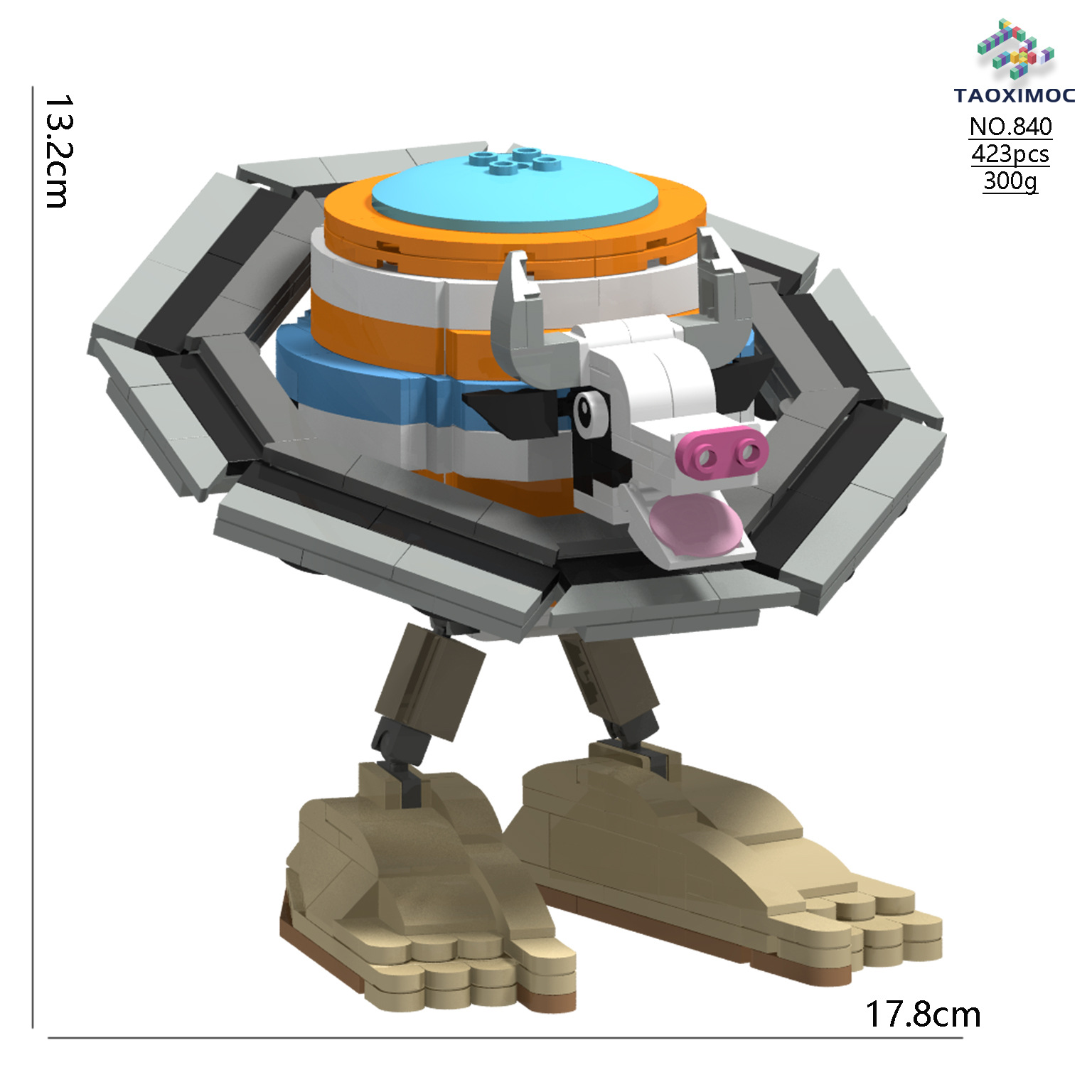 【在庫あり】840	ビッグフット土星牛