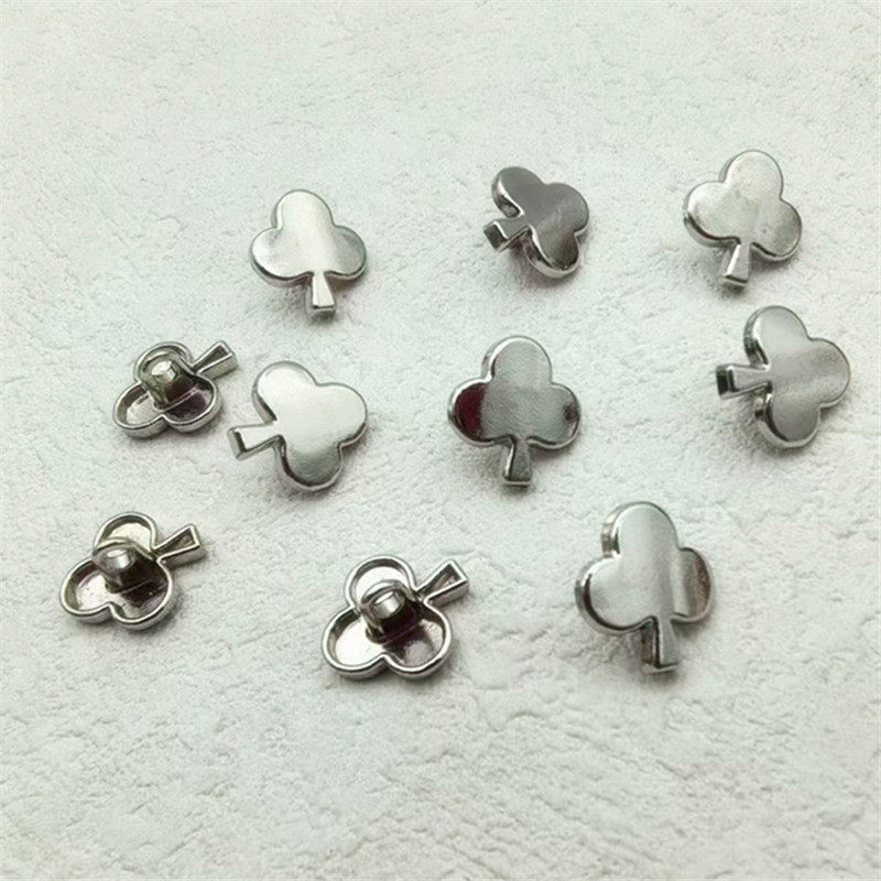 22L=14MM*花型*ブライトシルバー