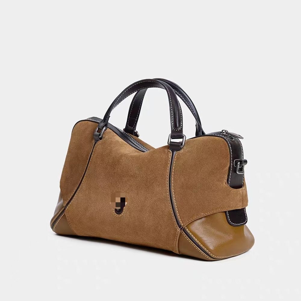 中号绒面栗子棕