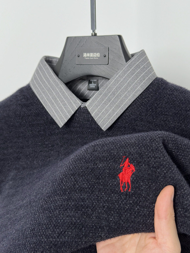 ダークグレー(ポニー刺繍)