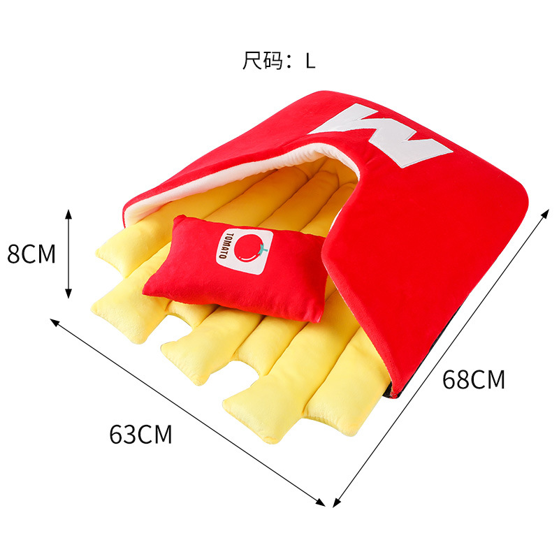 赤いポテトチップスの巣L-16斤内のペットに適している