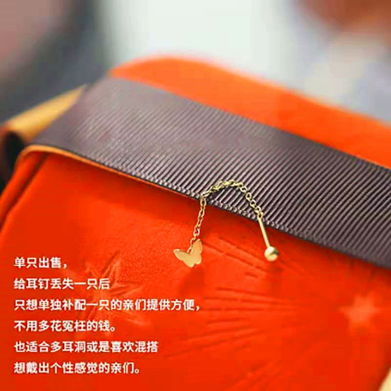 金色の蝶の耳ワイヤー