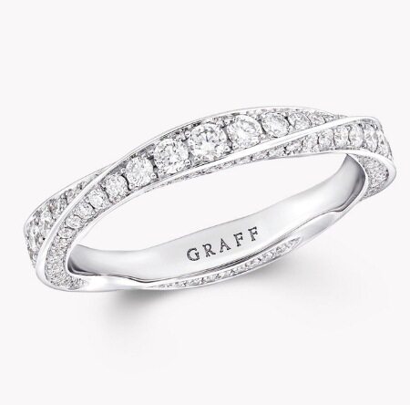 スパイラルフルダイヤモンド【ホワイトゴールド】