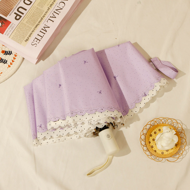 自動アップグレードされた小さなレースの紫