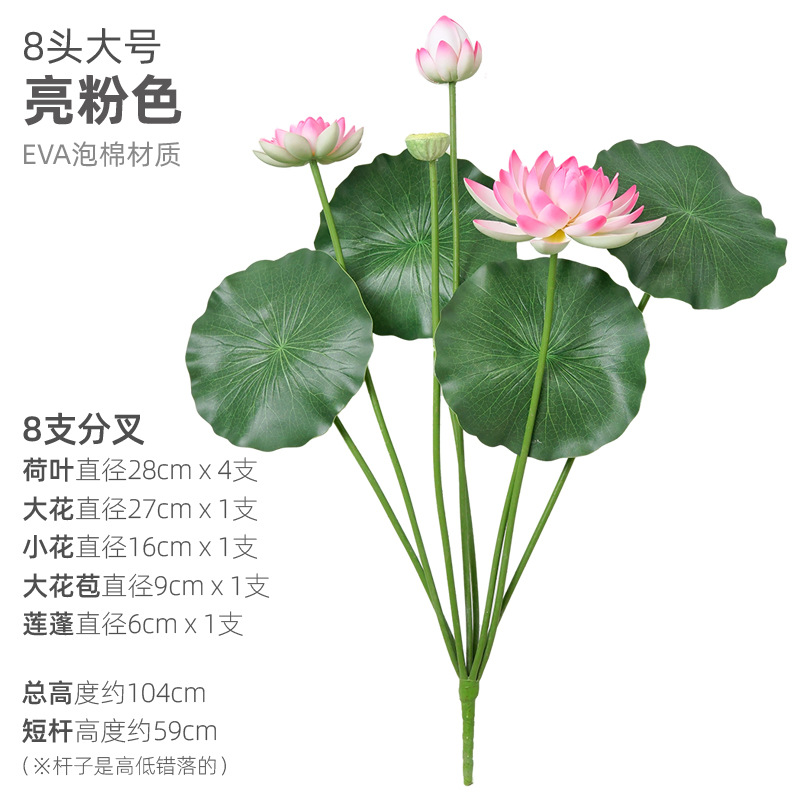 8頭の大きいサイズの明るい粉