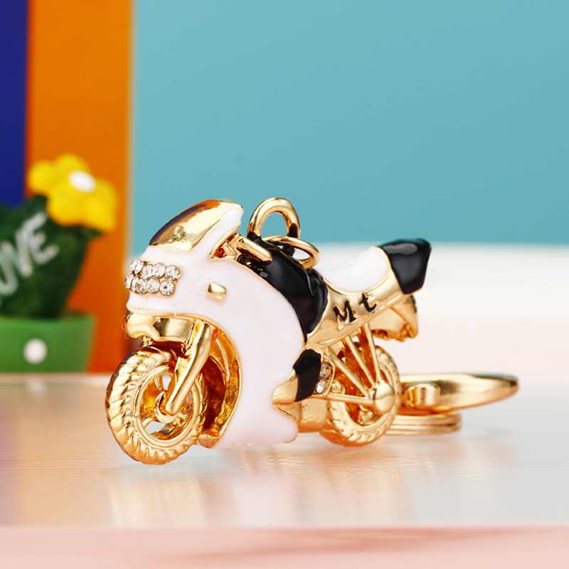 オートバイブラックホワイト