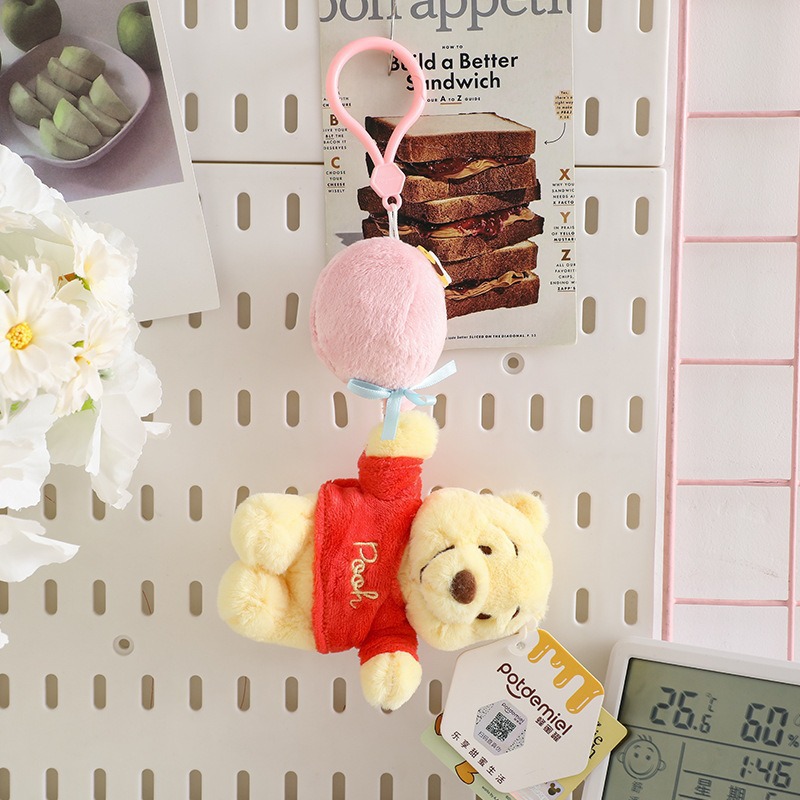 12.5cm くまのプーさんバルーンペンダント(風船は引き出し可能)